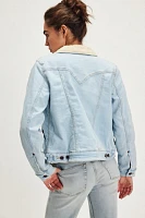 Wrangler Western Sherpa Denim Jacket