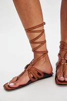 Dragonfly Wrap Sandals