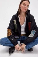 Found Tapestry Patchwork Zip-Up