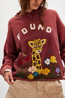 Found Embroidered Wildlife Hoodie