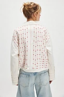 We The Free Forever Love Embroidered Top