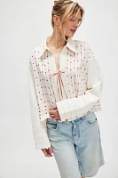 We The Free Forever Love Embroidered Top