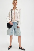 We The Free Forever Love Embroidered Top