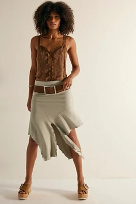 Arthur Jersey Drape Skirt