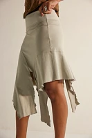 Arthur Jersey Drape Skirt