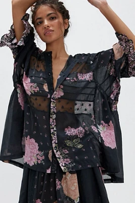 Hey Lover Printed Sleep Shirt