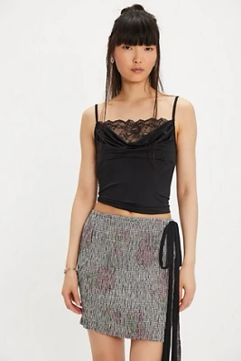 Zemeta Take Me Gingham Skirt