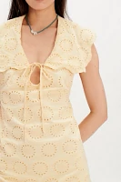 Willow Eyelet Mini Dress