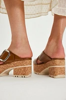 Casa Cork Platform Sandals