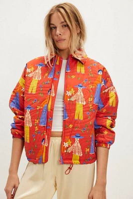 Bobo Choses Couples Print Quilted Jacket