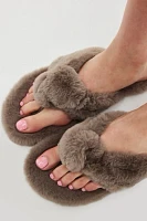 Izzie Faux Fur Flip-Flops