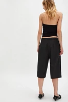 Clean Knee Length Trouser Shorts