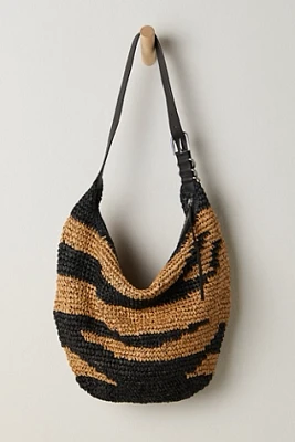 Santorini Straw Tote Bag