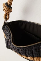 Santorini Straw Shoulder Bag