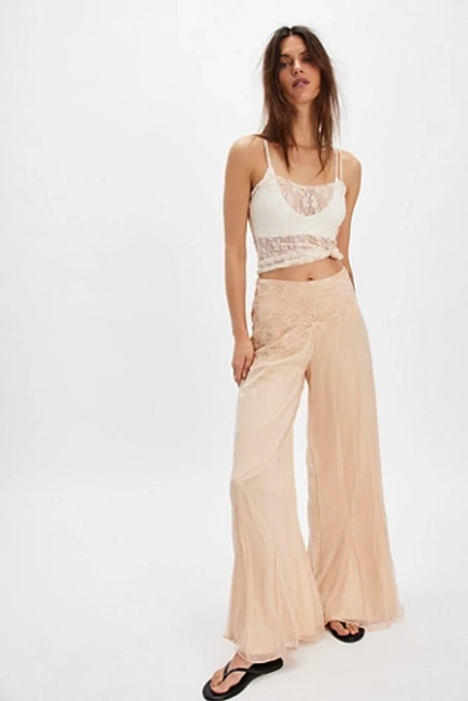 Nigel Preston Godet Chiffon Pants