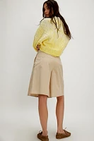 City Everly Linen Trouser Shorts
