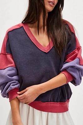 We The Free First Base V-Neck Sweatshirt