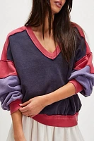 We The Free First Base V-Neck Sweatshirt