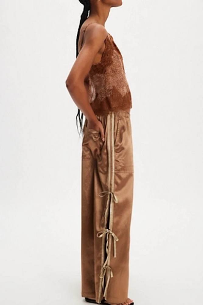 FP x Nigel Preston Satin Side Tie Pants