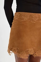 Nigel Preston Micro Suede Mini Fairy Skirt