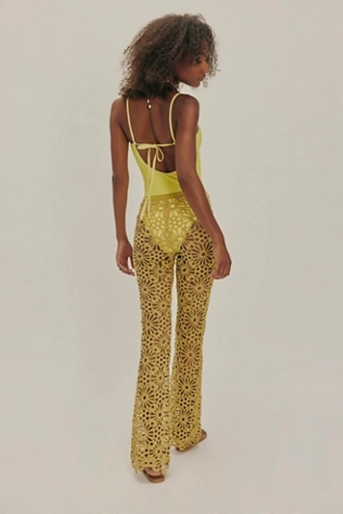 Lace Boot Pants