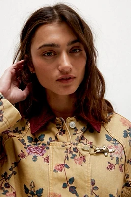 We The Free Printed Denim Barn Coat