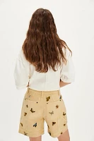 We The Free Milo Garden Party Embroidered Shorts