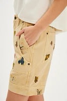 We The Free Milo Garden Party Embroidered Shorts