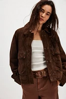 Free People x Yellowstone Suzy Suede Jacket