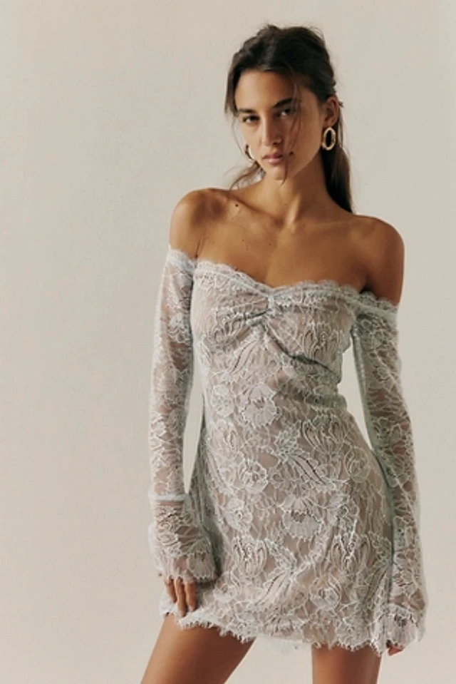 little lace white dress Sassy Shortcake Lottie Lace Dress main image 0