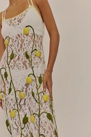 Leslie Amon Under The Lemon Tree Dres