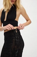 ESTHE Jacquard Maxi Skirt