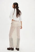 ESTHE Jacquard Maxi Skirt