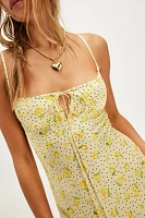 Lemon Slip Dress