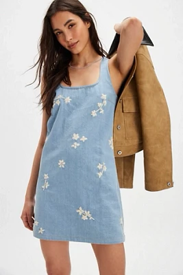 Tach Dakota Denim Mini Dress