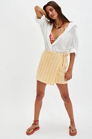 The Tiny Big Sister Towel Striped Skort