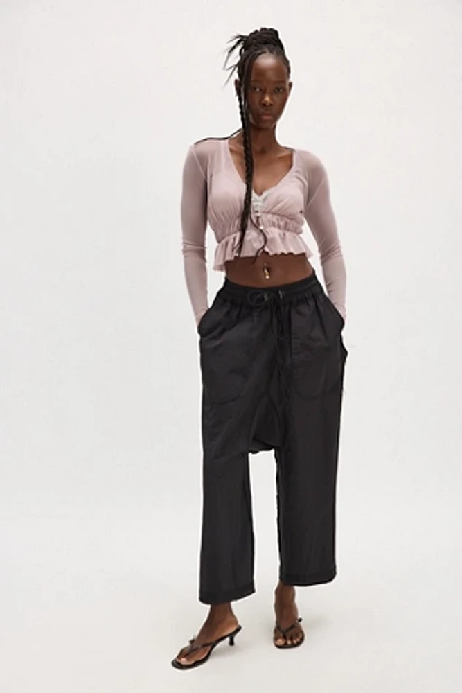 Asparagus Inside Out Jogger Pants