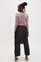 Asparagus Inside Out Jogger Pants