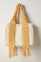 Mia Macrame Strap Tote