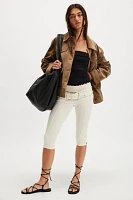 DONNI. The Rib Pedal Pusher Capris