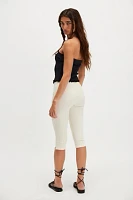 DONNI. The Rib Pedal Pusher Capris