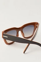 Jackson Two Tone Square Sunglasses