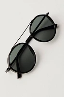 Lola Round Aviator Sunglasses