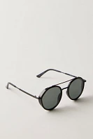 Lola Round Aviator Sunglasses