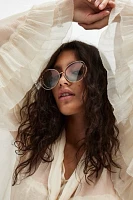 Blossom Novelty Oversized Sunglasses