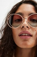 Blossom Novelty Oversized Sunglasses