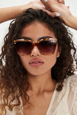 Milano Oversized Cat-Eye Sunglasses