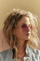 Alma Oversized Aviator Sunglasses