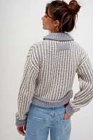 We The Free Cotton Collared Cardi