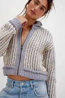 We The Free Cotton Collared Cardi